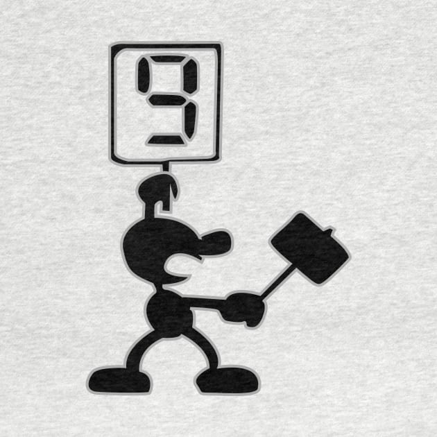 Game and Watch 9 Hammer by chrispocetti